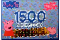 Peppa Pig - Prancheta Para Colorir com 1500 Adesivos
