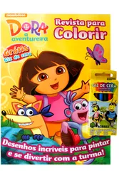 Dora, a Aventureira - Revista Para Colorir