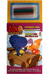 Dino Friends: Atividades Para Colorir Extra