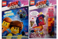 THE LEGO MOVIE 2 - COLEÇÃO COM 2 LIVROS E PEÇAS ORIGINAIS DE LEGO