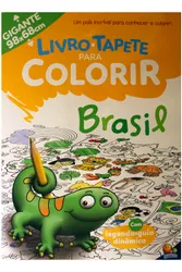 LIVRO-TAPETE PARA COLORIR: BRASIL