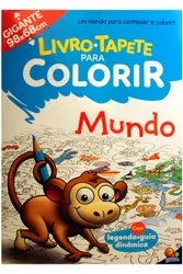 Livro-tapete para colorir : Mundo