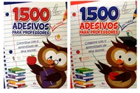 Coleção 1500 Adesivos para Professores  em Inglês - 2 vol