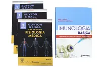 Abbas Imunologia Básica + Guyton Tratado de Fisiologia Médica 12ª edição - 3 volumes - Elsevier