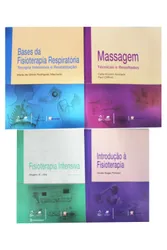 Livros de Fisioterapia Intensiva e Respiratória - 4 vol - Grupo Gen