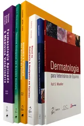6 Livros de Veterinária: Anatomia, Dermatologia, Farmacologia, Anestesia, Ferimentos e Cirurgia - Grupo Gen