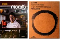 Kit de livros - MOCOTÓ - O PAI, O FILHO E O RESTAURANTE+ D.O.M - REDESCOBRINDO INGREDIENTES BRASILEIROS - gastronomia
