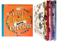 Kit de livros Frases da literatura para colorir (Culturama) + box - Jane Austen ( Pé da Letra).
