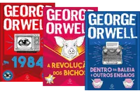Coleção George Orwell: 1984 + A Revolução dos Bichos + Dentro da Baleia e Outros Contos