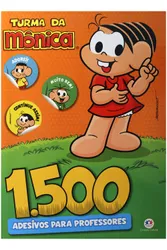 1500 adesivos para professores - Turma da Mônica