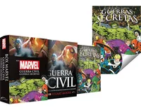 Box Marvel: Guerra civil e guerras secretas + Pôster