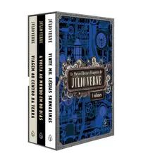 As maravilhosas viajens de Júlio Verne - Box com 3 livros