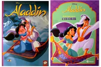 Kit aladdin historias para colorir + HQ disney  - Aladdin