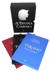 Box trilogia A Divina Comédia - Capa dura -Edição comemorativa com marcador de páginas