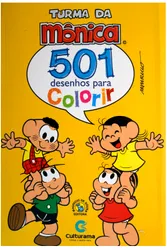 501 Desenhos para colorir da Turma da Mônica