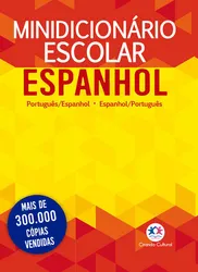 Mini dicionário escolar espanhol - Papel off-set