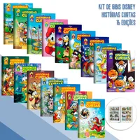 Kit Quadrinhos Disney - Histórias Curitas  16 Volumes