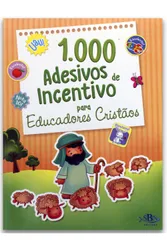 1000 adesivos de incentivo para educadores cristãos