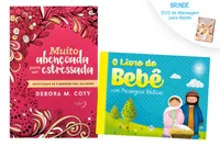 Presente Dia das Mães - Álbum para Bebês + Autoajuda + Brinde