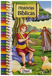 Histórias bíblicas para ler e colorir - Davi