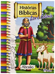 Histórias bíblicas para ler e colorir - Abraão