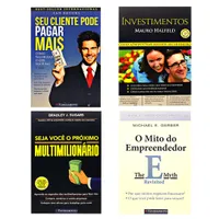 Coleção de Livros para Investidores e Empreendedores - 4 volumes
