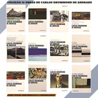 Coleção com 12 obras de Carlos Drummond de Andrade - Companhia das Letras