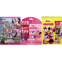 Kit Para Colorir Minnie - Com Adesivos + Carimbo