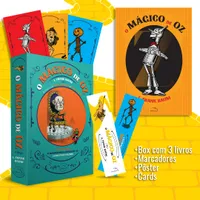 Box - O Mágico De Oz - 3 Volumes - Acompanha 1 Pôster