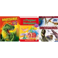 Coleção Dinossauros Todolivro - 3 Volumes
