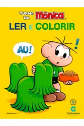 Ler e colorir Cebolinha - Capa fosca