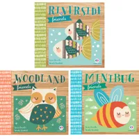 Coleção Friends - 3 Volumes: Riverside, Woodland e Minibug