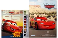 Kit de livros infantis:  coleção aquarela carros 3 + clássicos ilustrados carros- Crianças 4+ Anos