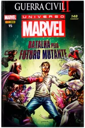 HQ Guerra Civil II - Universo Marvel - Edição 15 - Batalha pelo futuro mutante