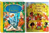 Kit de livros Infantis: Meu tesouro de contos de fadas + Minha floresta de fadas- Crianças 4+ Anos