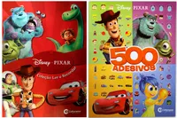Kit 500 adesivos disney pixar + ler e recordar disney pixar