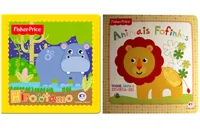 Kit de livros Infantis: animais fofinhos + livro de banho fhisher price- Hipopótamo- Crianças/bebês 0+ Anos