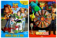 Kit Toy Story 4 - Disney Diversão Colorida + Miniatura - Toy Story 4: Amigos para a Vida