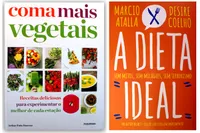 Kit de livros saúde e bem estar: Kit a dieta ideal + Coma vegetais