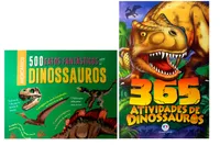 Kit 500 Fatos Fantásticos sobre os Dinossauros + 365 Atividades de Dinossauros