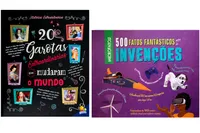Kit 500 Fatos Fantásticos sobre as Invenções + Garotas Extraordinárias