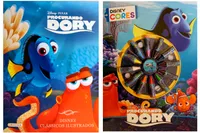 Kit de Livros infantis: Clássicos ilustrados procurando Dory + Disney Cores procurando Nemo- Crianças 3+ Anos.