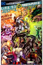 HQ Universo DC Renascimento - Liga da Justiça vs Esquadrão Suicida - Edição 2 - Vilões ao Resgate
