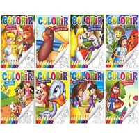Solapa Colorir Clássicos - 8 volumes
