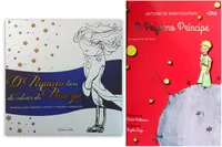 Kit de Livros: O Pequeno Príncipe capa rosa + O Pequeno Príncipe para colorir-– Crianças 8+ Anos
