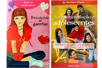 Kit de livros: sexo na adolescência + auto estimulação e adolescentes