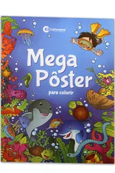 Mega Poster para Colorir - Fundo do Mar