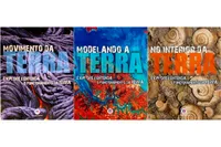 Kit de livros: modelando a terra + movimento da terra + no interior da terra-  Editora Ciranda Cultural