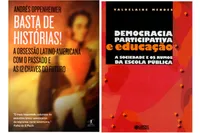 Kit de Livros: Basta de histórias + democracia participativa e educação - Politica
