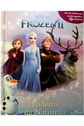 Frozen 2 - Poderes da natureza: 10 miniaturas + livro + cenário